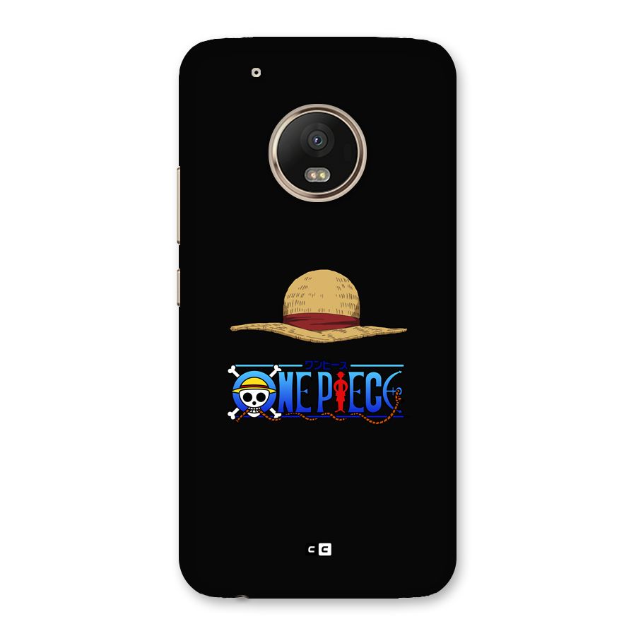 Straw Hat Back Case for Moto G5 Plus