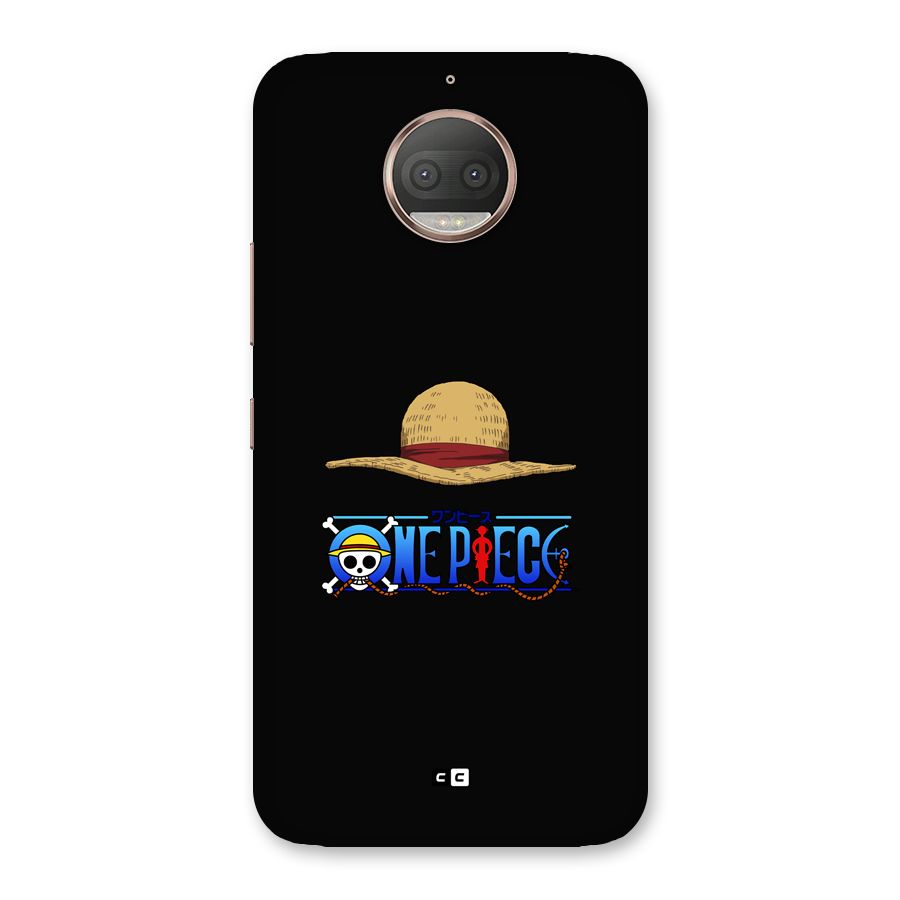 Straw Hat Back Case for Moto G5s Plus