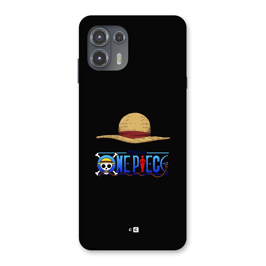 Straw Hat Back Case for Motorola Edge 20 Fusion