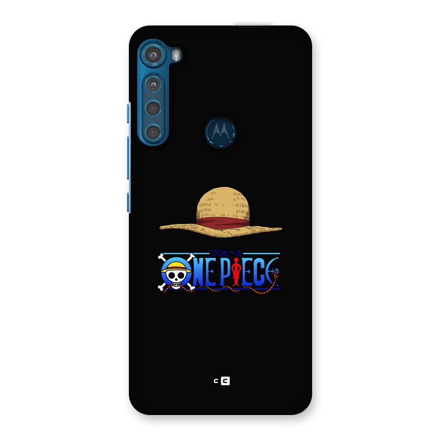Straw Hat Back Case for Motorola One Fusion Plus