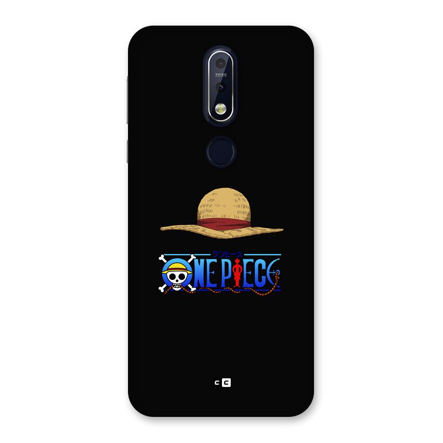 Straw Hat Back Case for Nokia 7.1