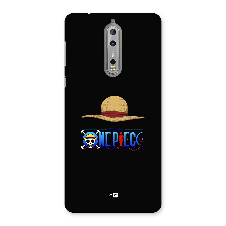 Straw Hat Back Case for Nokia 8