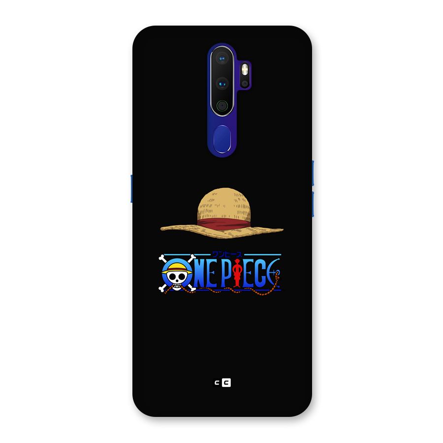 Straw Hat Back Case for Oppo A9 (2020)