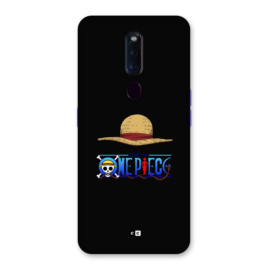 Straw Hat Back Case for Oppo F11 Pro