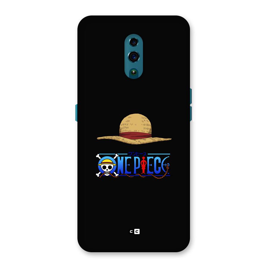 Straw Hat Back Case for Oppo Reno