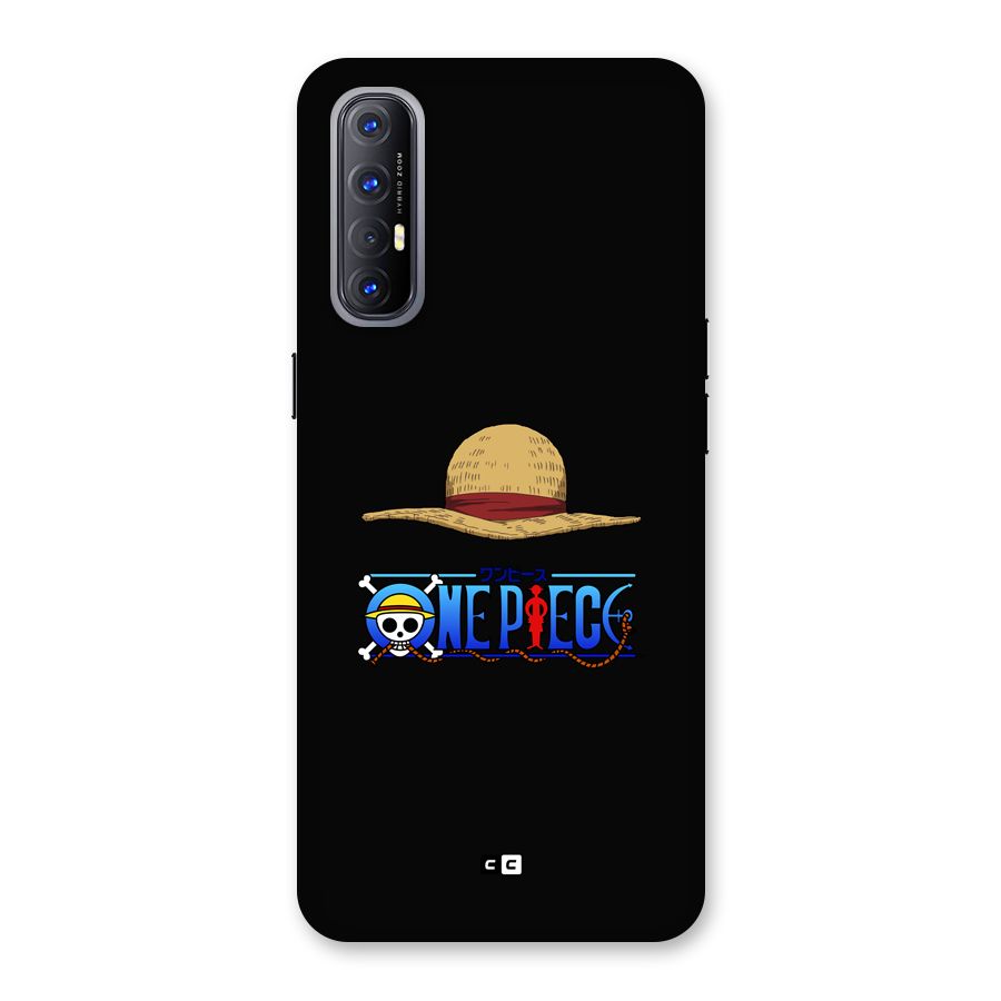 Straw Hat Back Case for Oppo Reno3 Pro