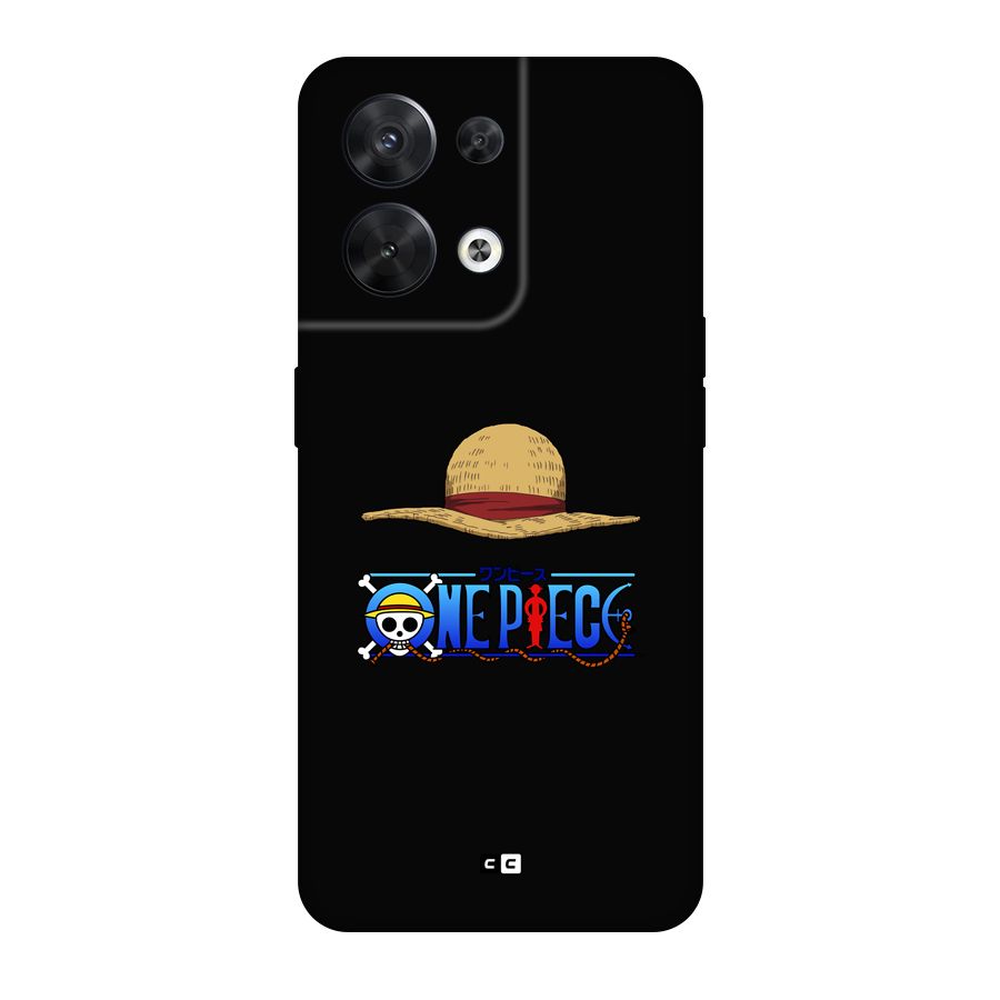 Straw Hat Back Case for Oppo Reno8 5G