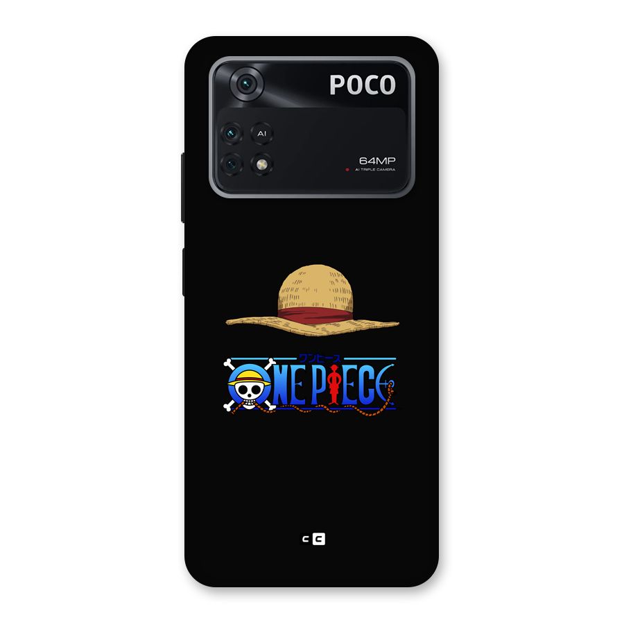 Straw Hat Back Case for Poco M4 Pro 4G