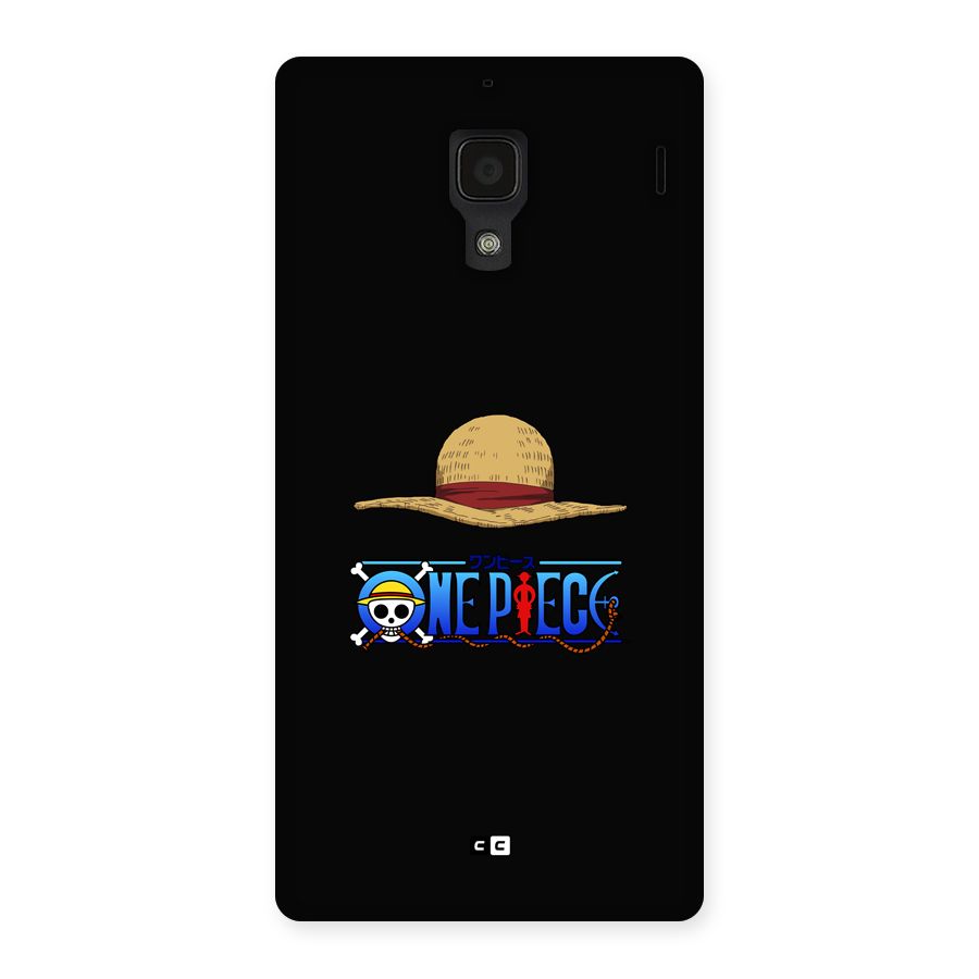 Straw Hat Back Case for Redmi 1s