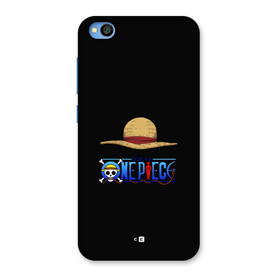Straw Hat Back Case for Redmi Go