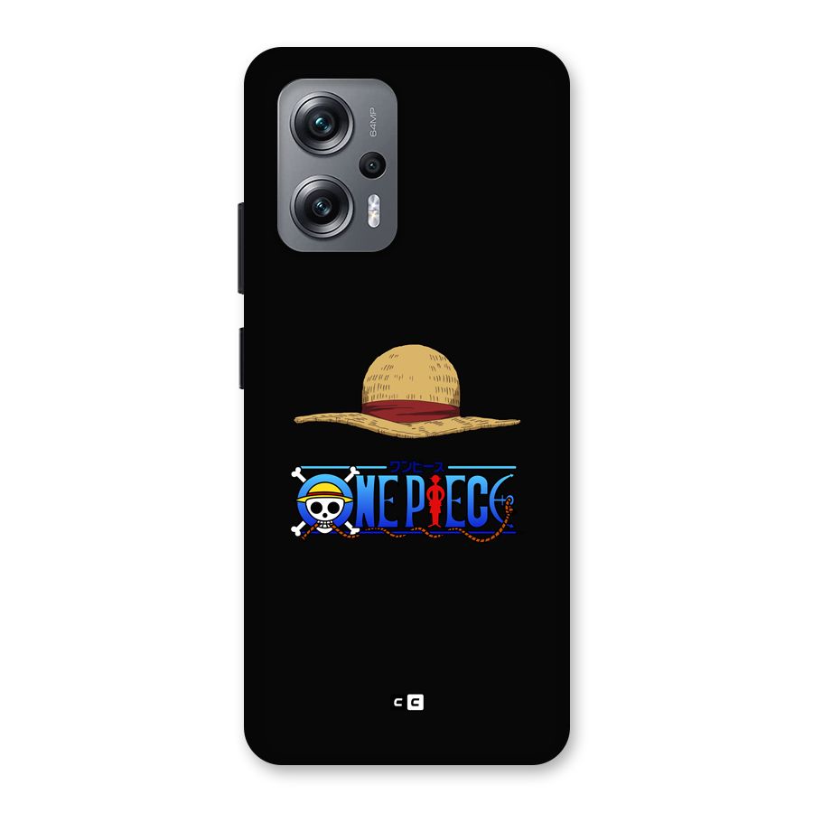 Straw Hat Back Case for Redmi K50i