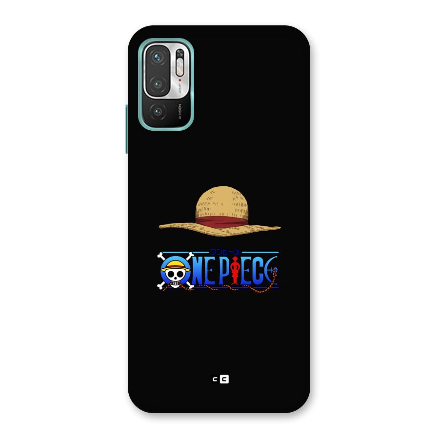 Straw Hat Back Case for Redmi Note 10T 5G
