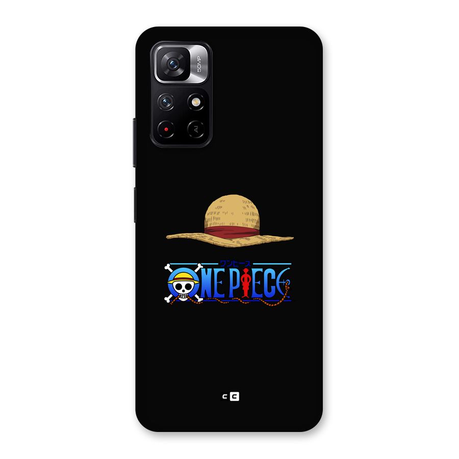 Straw Hat Back Case for Redmi Note 11T 5G