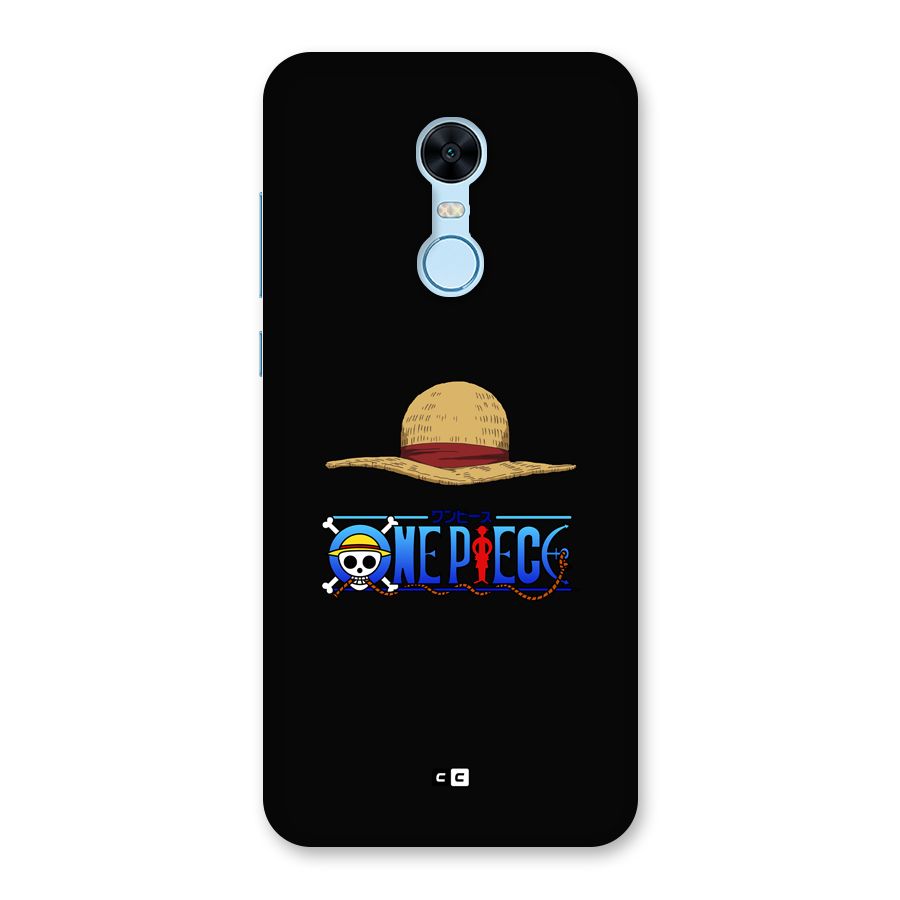 Straw Hat Back Case for Redmi Note 5