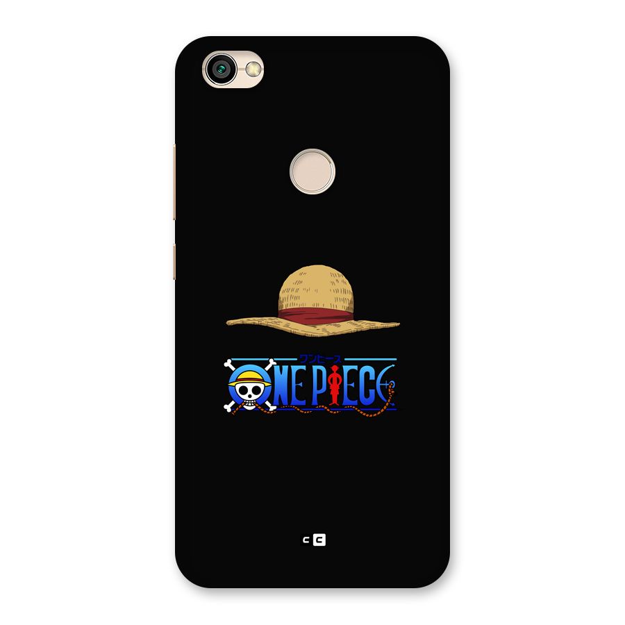 Straw Hat Back Case for Redmi Y1 2017