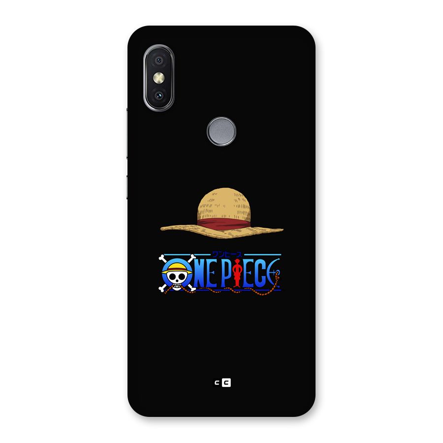 Straw Hat Back Case for Redmi Y2