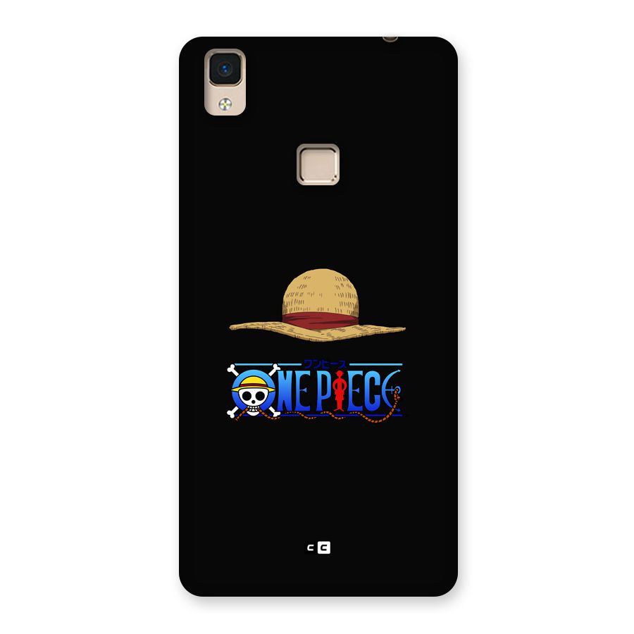 Straw Hat Back Case for V3 Max