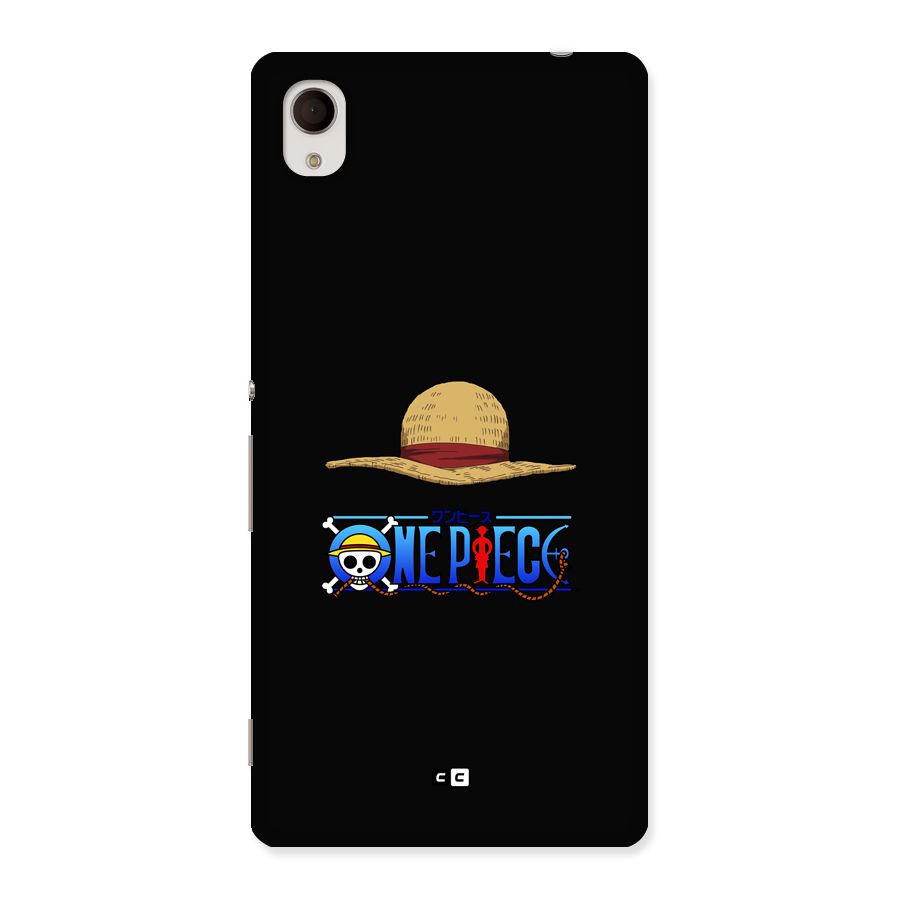 Straw Hat Back Case for Xperia M4 Aqua