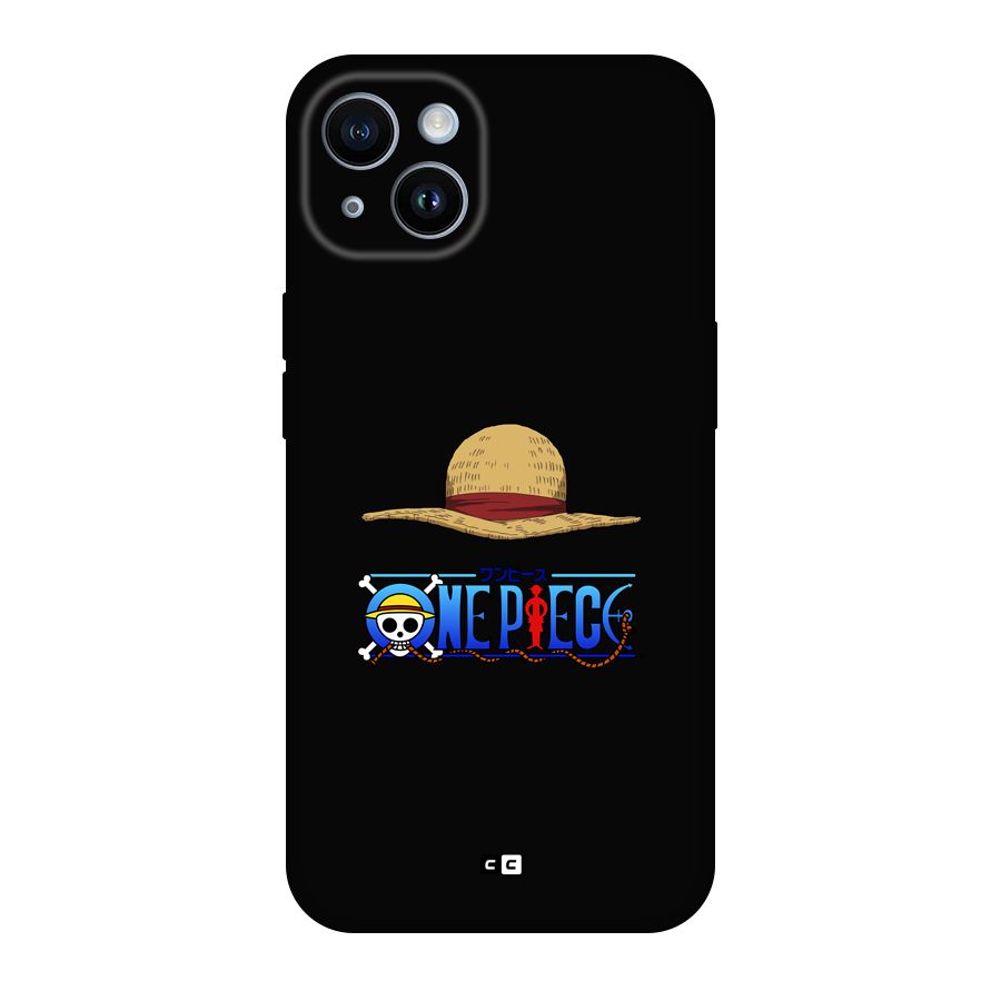 Straw Hat Back Case for iPhone 14