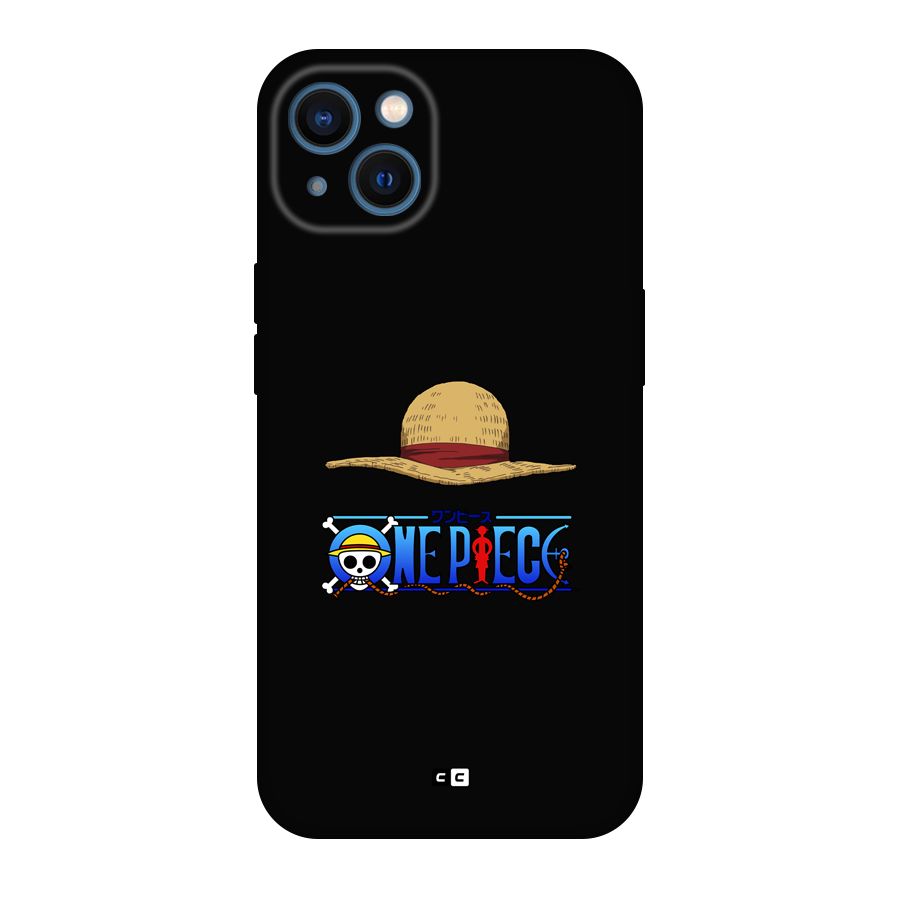 Straw Hat Back Case for iPhone 13