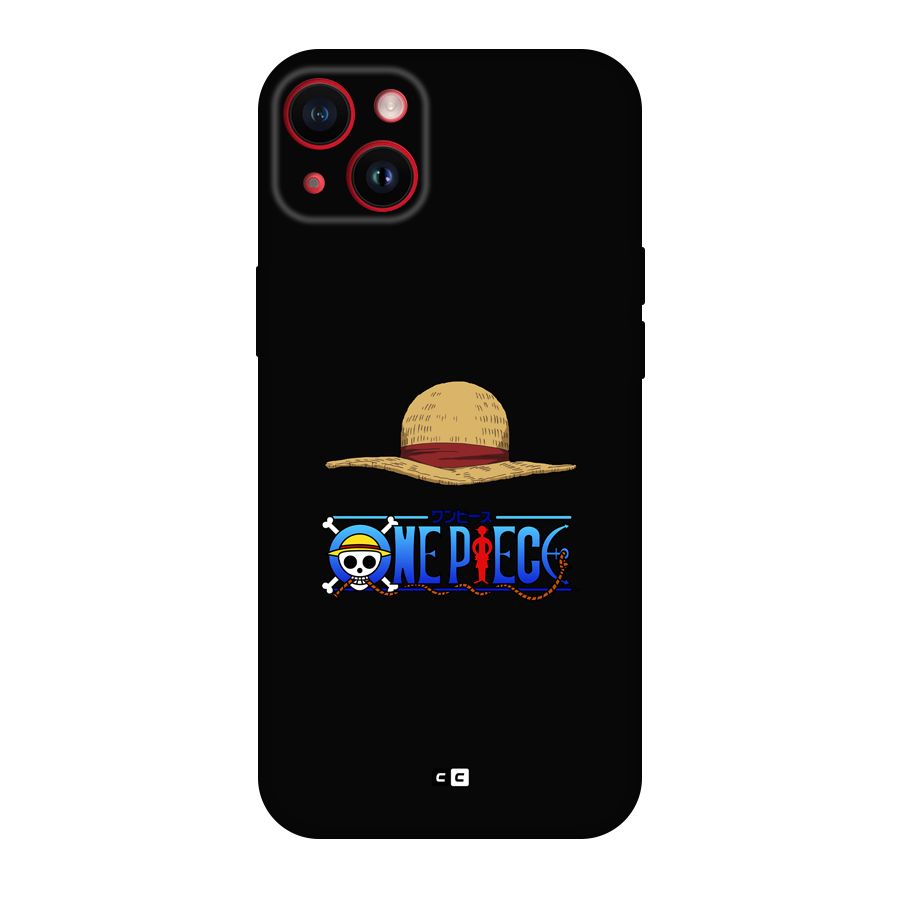 Straw Hat Back Case for iPhone 14 Plus