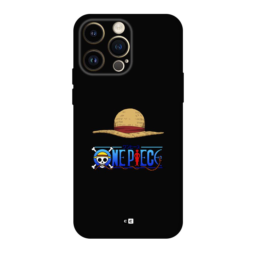 Straw Hat Back Case for iPhone 14 Pro Max