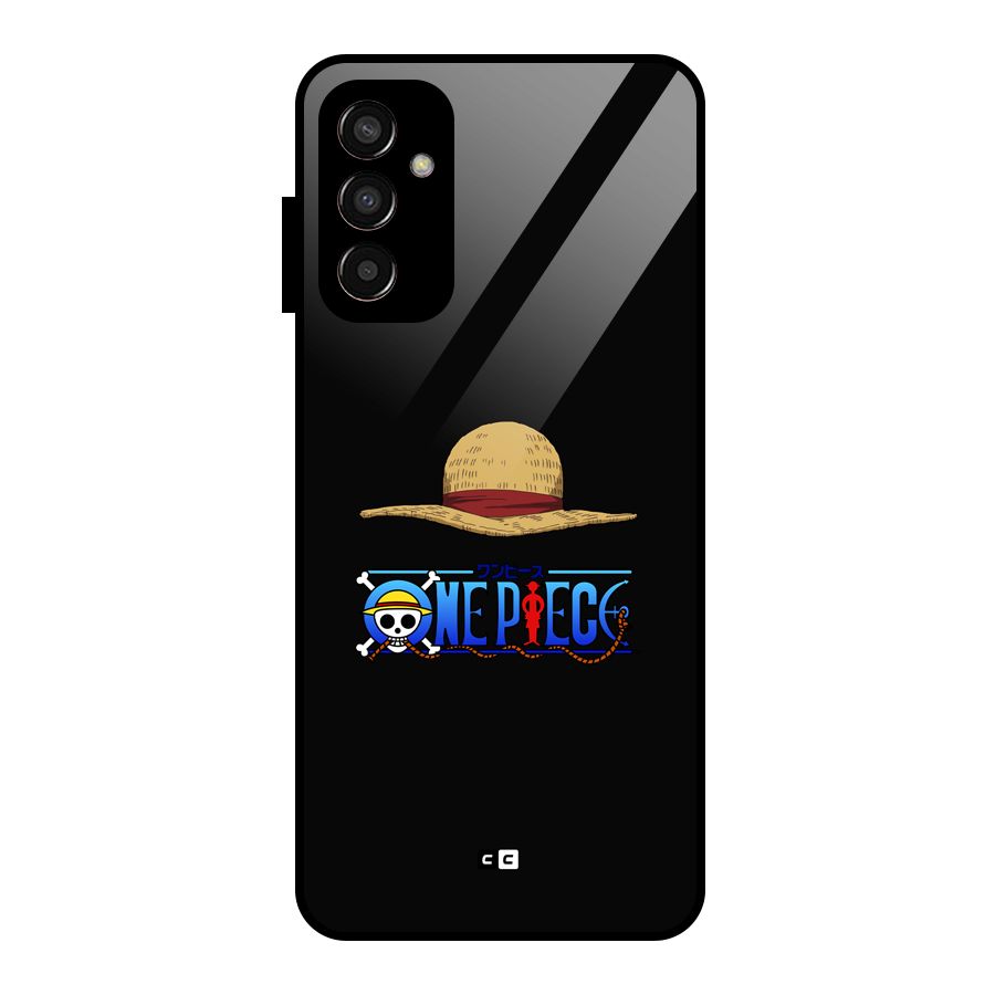 Straw Hat Glass Back Case for Galaxy F13