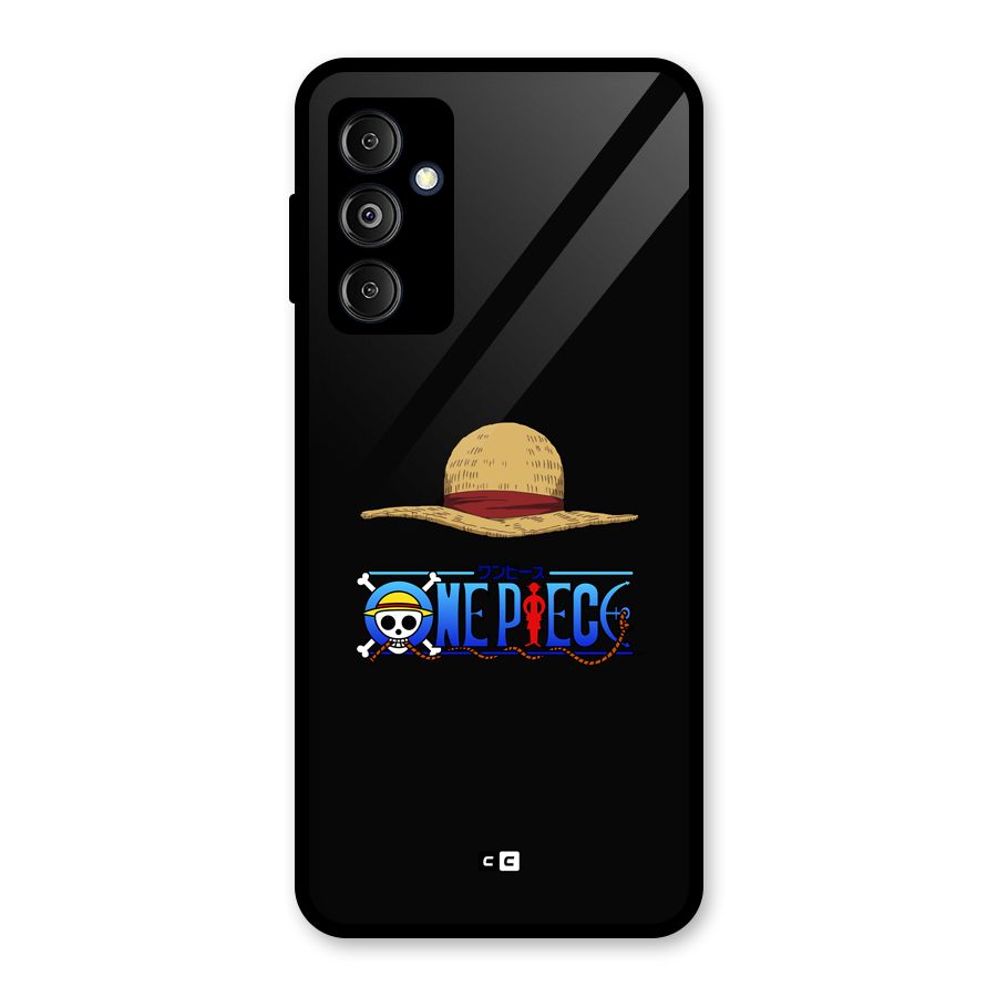 Straw Hat Glass Back Case for Galaxy M14 5G