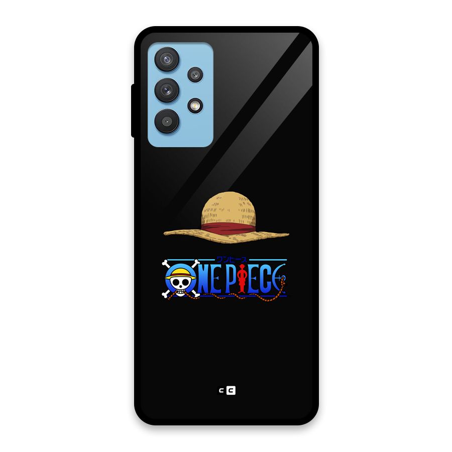 Straw Hat Glass Back Case for Galaxy M32 5G