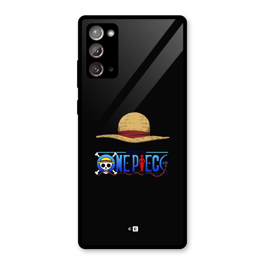Straw Hat Glass Back Case for Galaxy Note 20