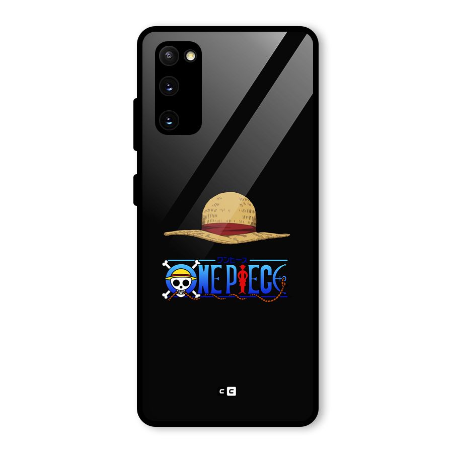 Straw Hat Glass Back Case for Galaxy S20 FE