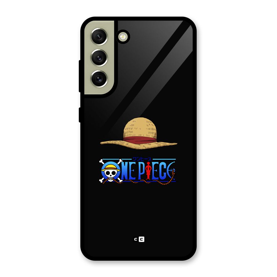 Straw Hat Glass Back Case for Galaxy S21 FE 5G