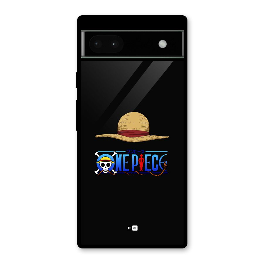 Straw Hat Glass Back Case for Google Pixel 6a
