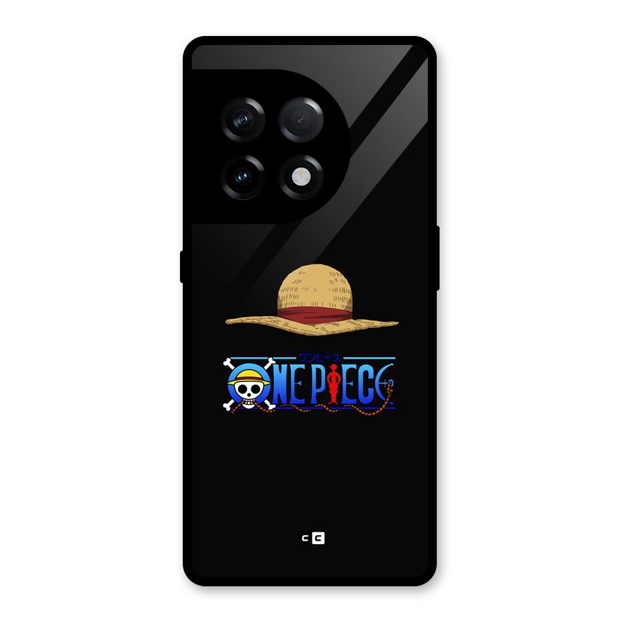 Straw Hat Glass Back Case for OnePlus 11R