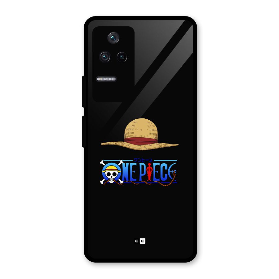 Straw Hat Glass Back Case for Poco F4 5G