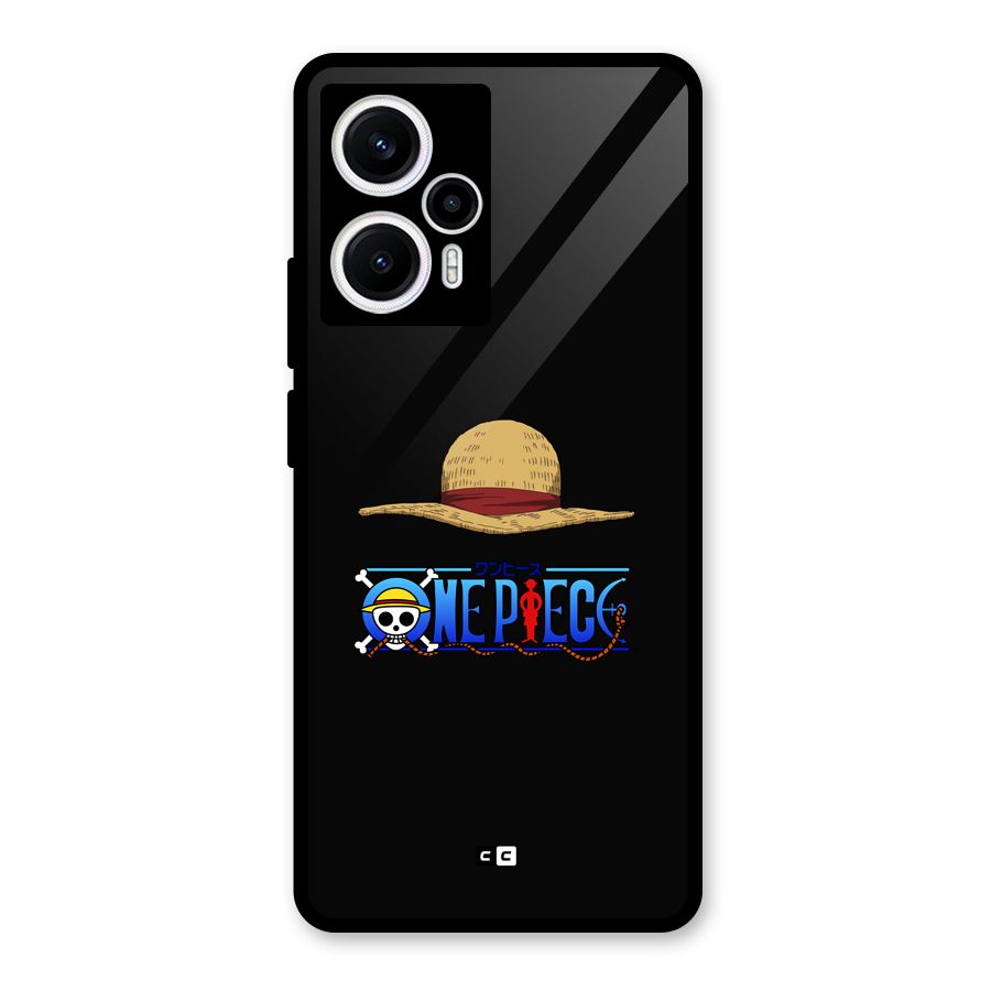 Straw Hat Glass Back Case for Poco F5