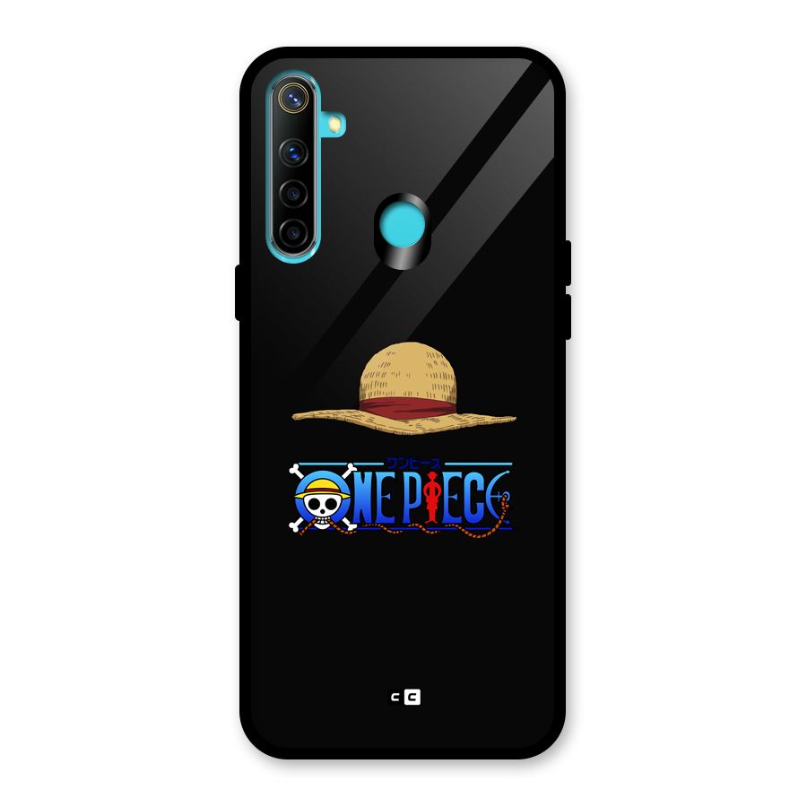 Straw Hat Glass Back Case for Realme 5i
