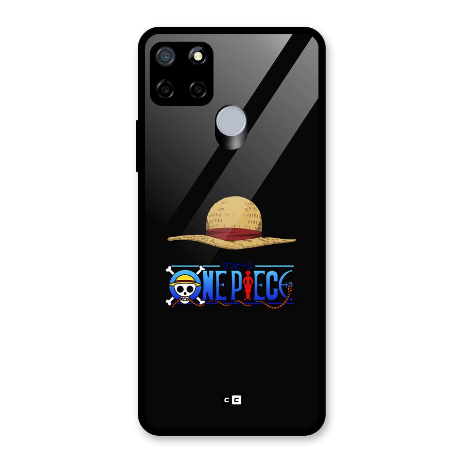 Straw Hat Glass Back Case for Realme C12