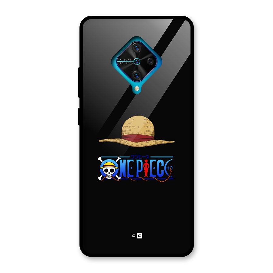 Straw Hat Glass Back Case for Vivo S1 Pro