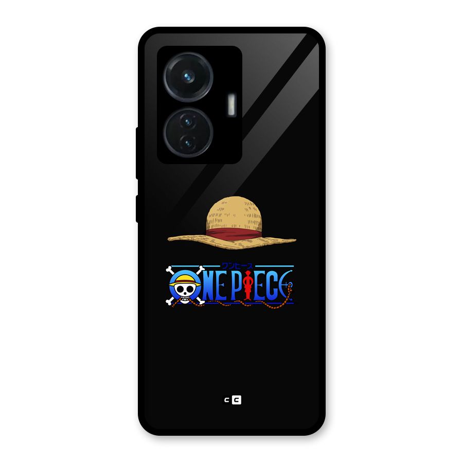 Straw Hat Glass Back Case for Vivo T1 44W