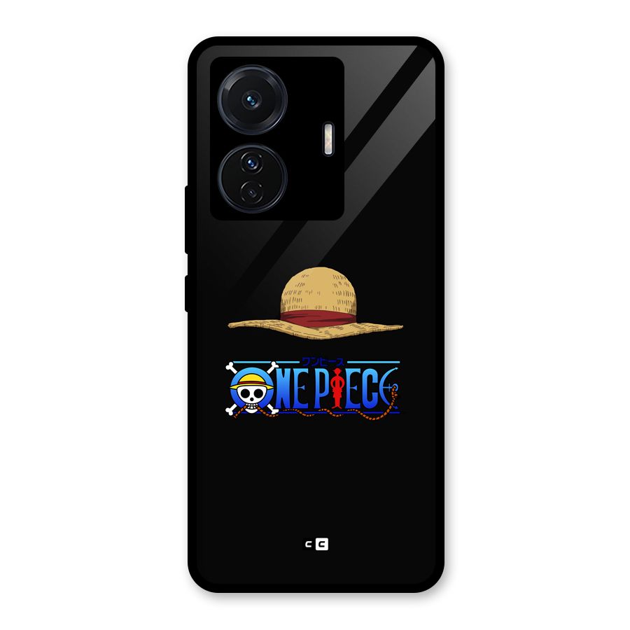 Straw Hat Glass Back Case for Vivo T1 Pro