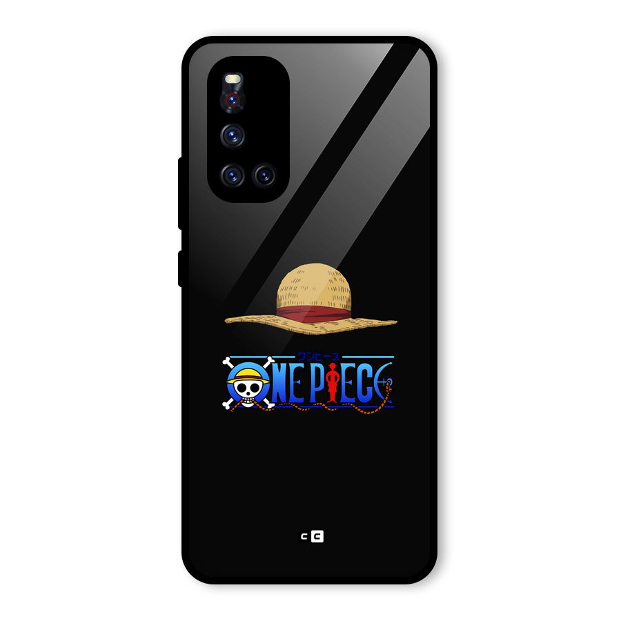 Straw Hat Glass Back Case for Vivo V19