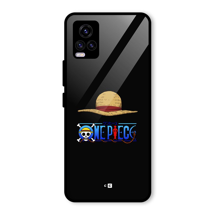 Straw Hat Glass Back Case for Vivo V20