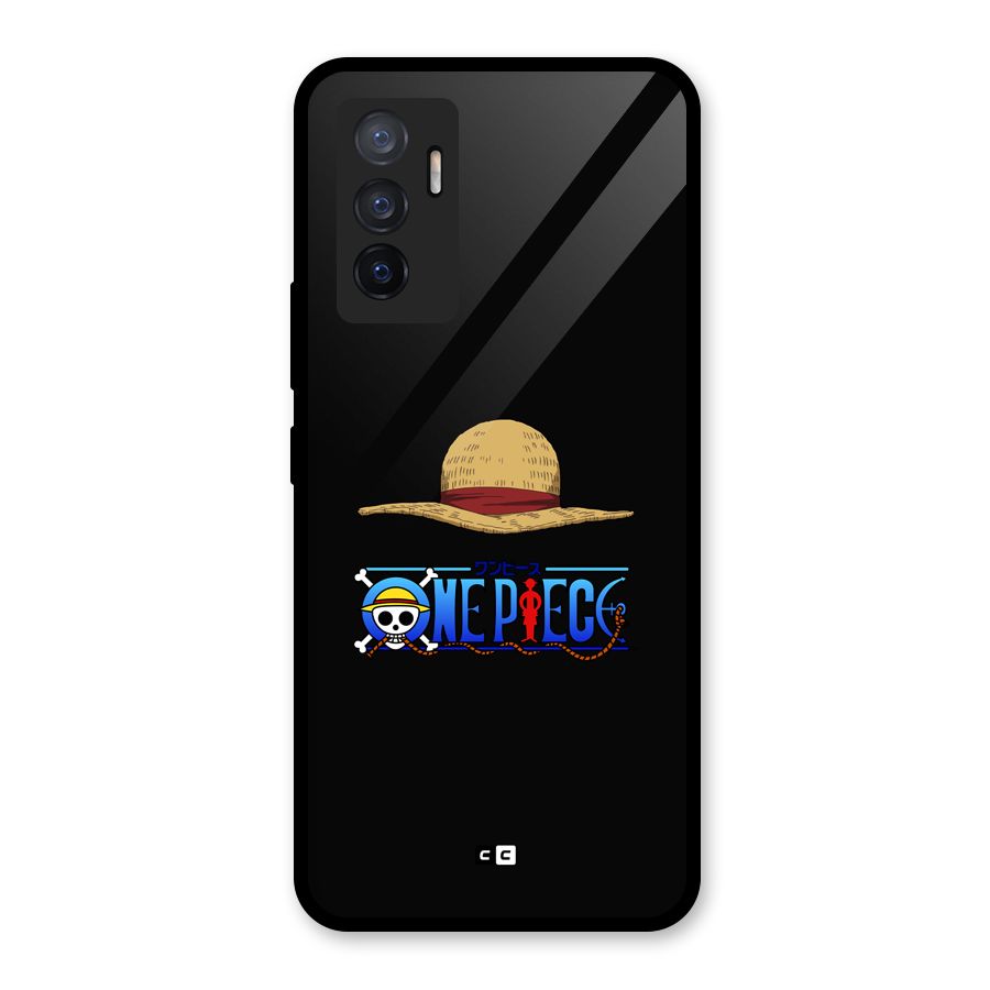 Straw Hat Glass Back Case for Vivo V23e