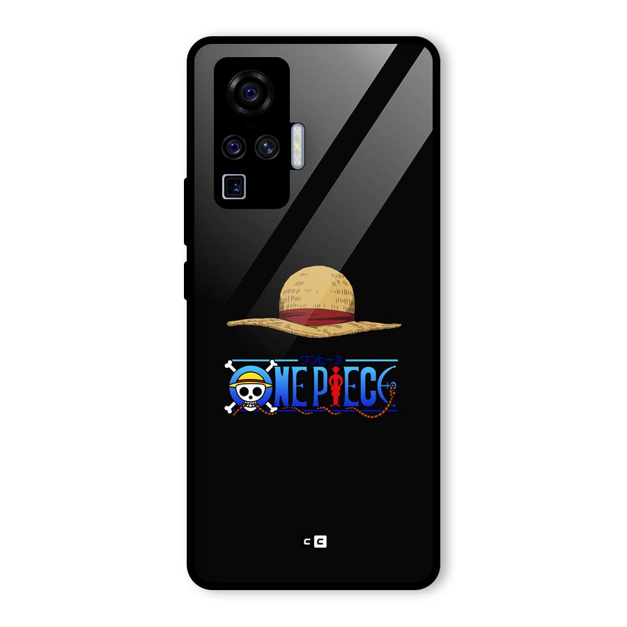 Straw Hat Glass Back Case for Vivo X50 Pro