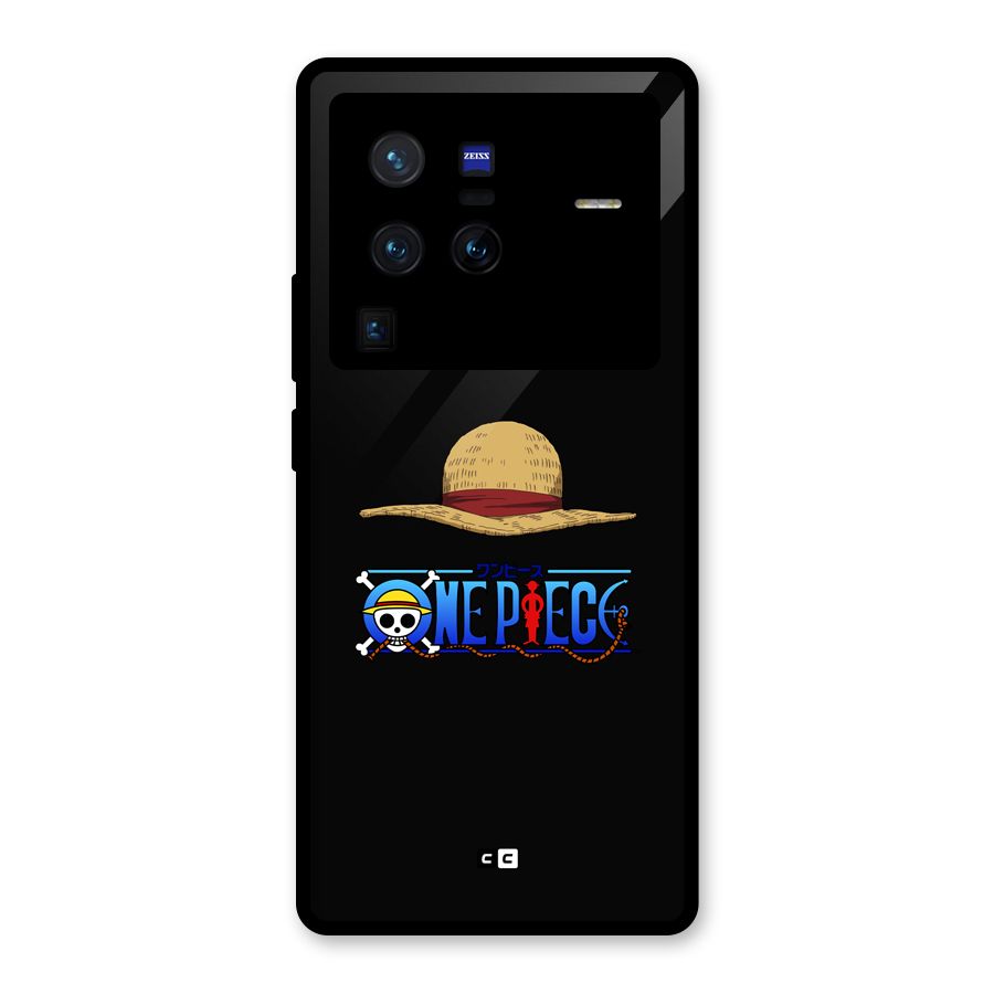 Straw Hat Glass Back Case for Vivo X80 Pro
