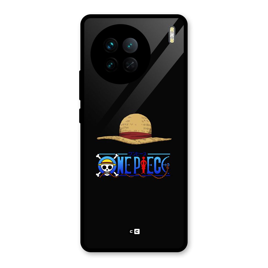 Straw Hat Glass Back Case for Vivo X90