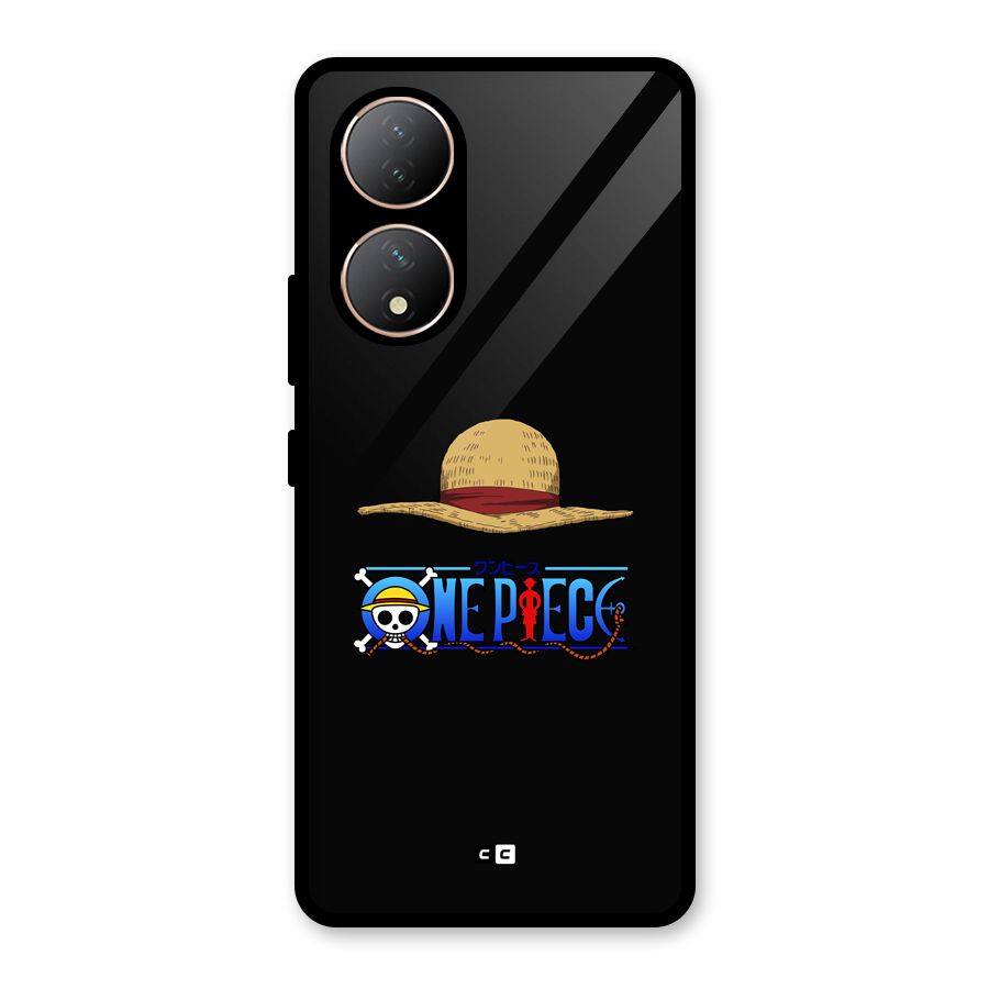 Straw Hat Glass Back Case for Vivo Y100A