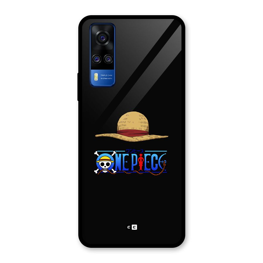 Straw Hat Glass Back Case for Vivo Y31