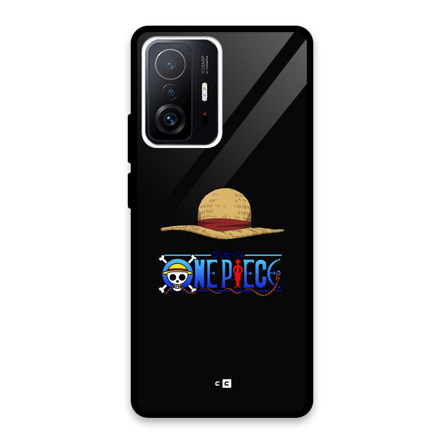 Straw Hat Glass Back Case for Xiaomi 11T Pro